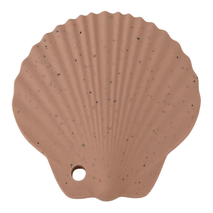 Shell Beißring aus Silikon für Babys, stilvoll und sicher, sanft zum Zahnfleisch, ideal für Zahnungshilfe
