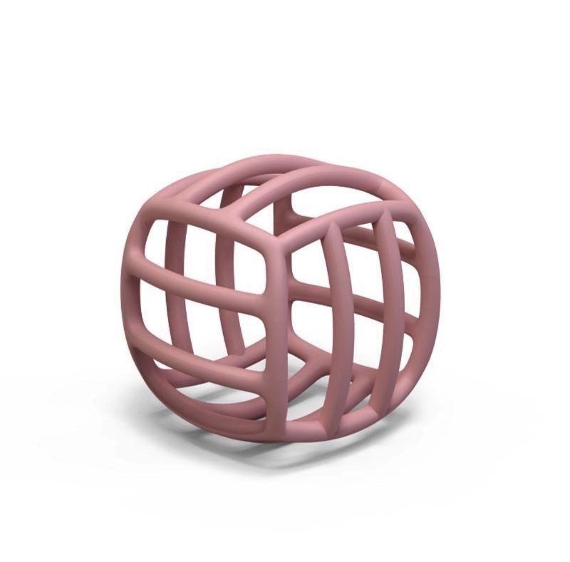 Modernes Baby Geschenk – neutraler Silikon Beißring im stilvollen Design, ideal für Neugeborene
