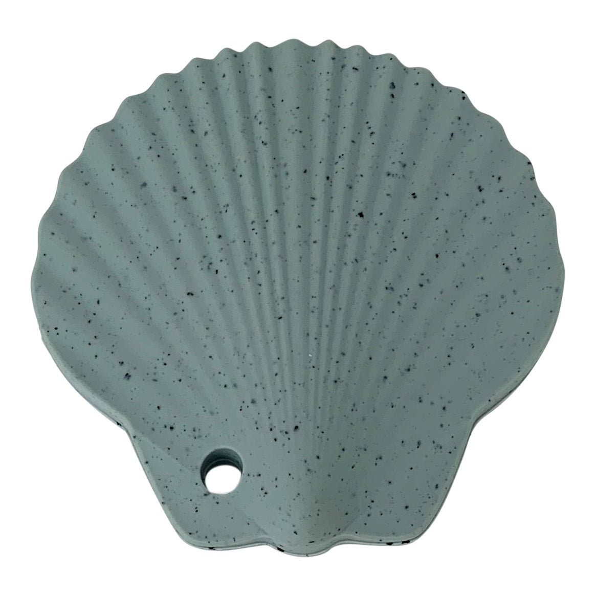 Baby Beißring Shell aus Silikon, stilvolle Zahnungshilfe, weiches Material, ideal zum Greifen und Spielen