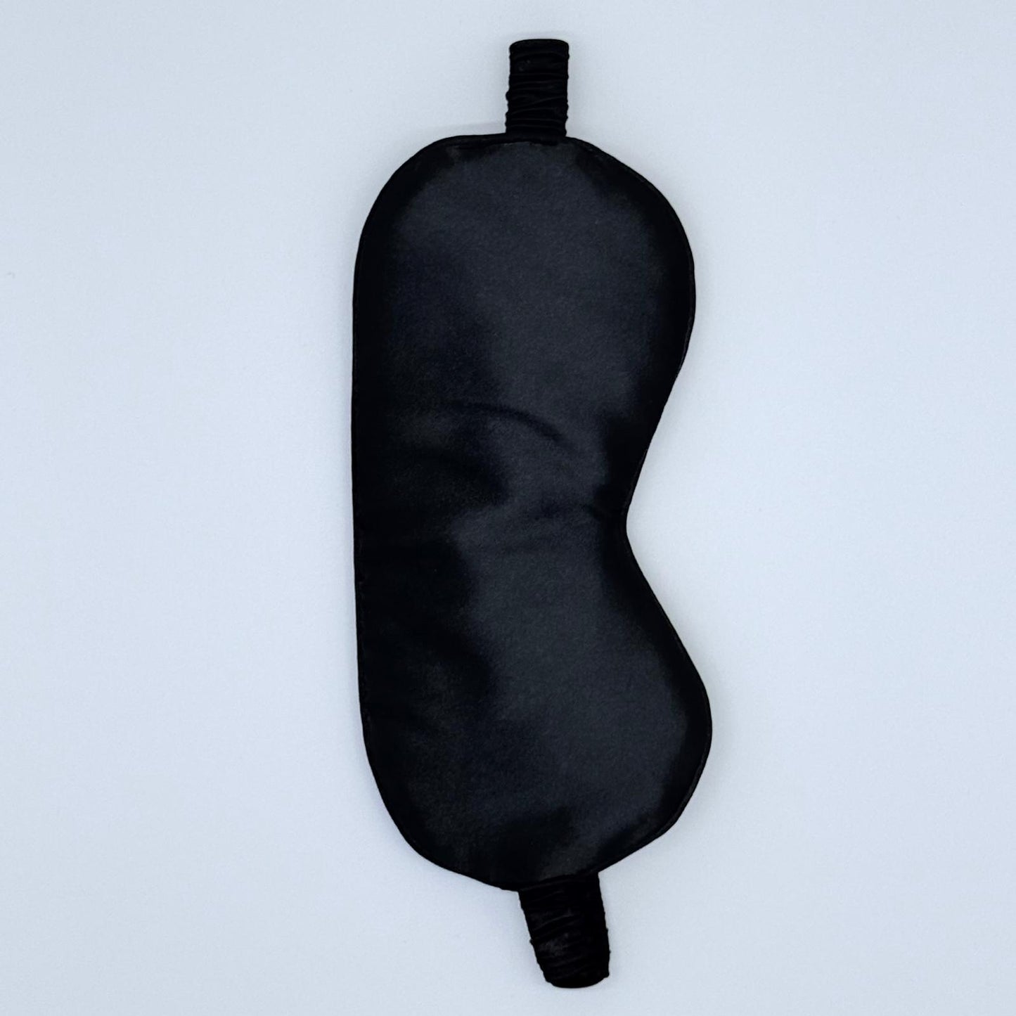 Schwarze Augenmaske für Männer, luxuriöses Entspannungselement der Geschenkbox
