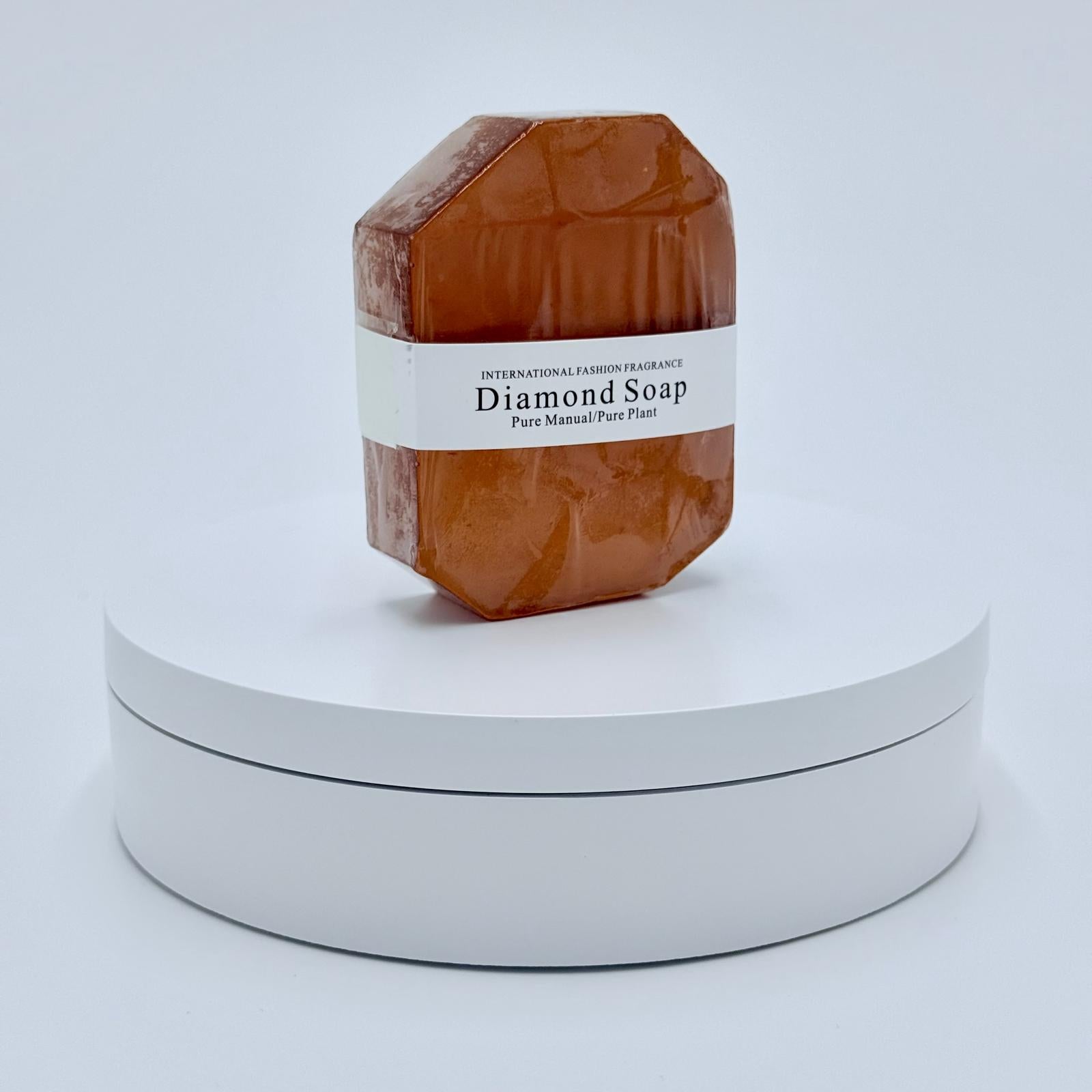 Handseife mit Kaffeeduft in Geschenkbox für Männer, schwarz-goldenes Design